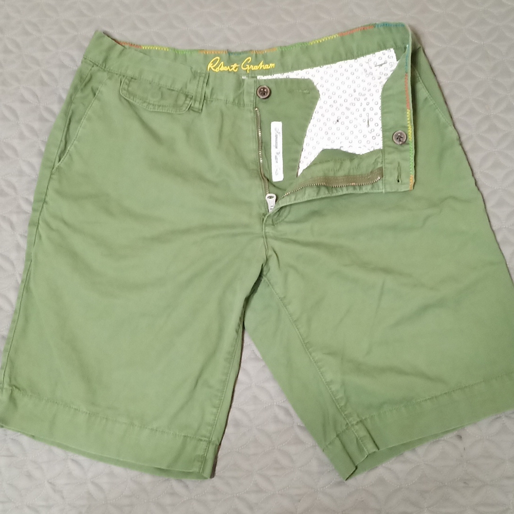 Robert Graham Shorts 34 Green